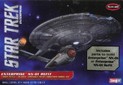 Polar Lights Model kit POL898 Enterprise NX-01 refit 2013