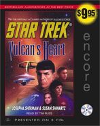 Vulcan's Heart audiobook cover, CD edition.jpg (47 KB) Audiobook cover, CD edition