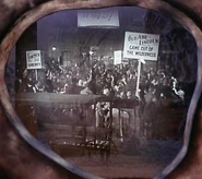 Abraham Lincoln winning the 1860 American presidential election