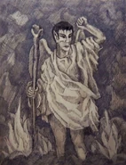 A drawing of the "Evil One" in the Omegan Bible (TOS: "The Omega Glory")