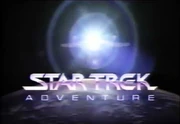 Star Trek Adventure video title card Hollywood venue