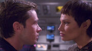 T'Pol and Trip argue