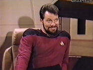 A satisfied Riker