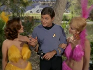 Chorus line girls.jpg (443 KB) Two chorus line girls TOS: "Shore Leave"