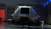 Copernicus shuttlecraft, fore 2287