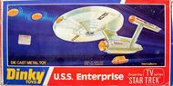 Dinky Toys No.358 USS Enterprise Diecast box 1977