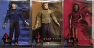 2009 Barbies in boxes.jpg (344 KB) Packaged Star Trek Barbie & Ken dolls