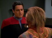 Chakotay and Neelix, 2371