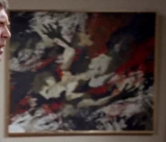 An abstract painting in Seven's office (TOS: "Assignment: Earth")