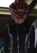 Lieutenant Arav Star Trek: Discovery Recurring character (uncredited)