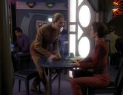 Odo and Kira discuss Jem'Hadar youth