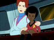 Sarah April and Uhura, young