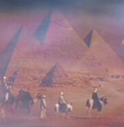 Pyramids, time stream