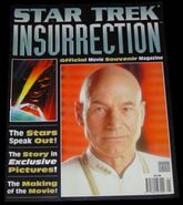Star Trek Insurrection Official Movie Magazine cover