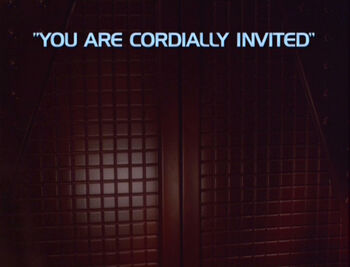 6x07 You Are Cordially Invited title card