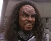 Sisko as a Klingon