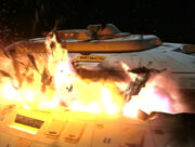 USS Voyager deck 5 explosion