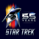 Star Trek 55th Anniversary logo