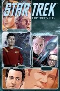 Star Trek Captains Log tpb cover