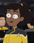 Ensign Beckett Mariner (alternate) LD: "Fissure Quest", "The New Next Generation"