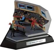 Franklin Mint Trouble with Tribbles diorama
