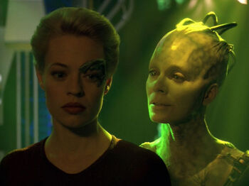 Seven and the Borg Queen