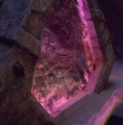 A temporal field generated by a time portal on Golana