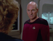 Picard is angry with Pulaski