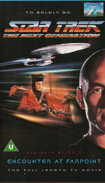 Encounter at Farpoint TV Movie cover.
