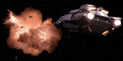 Axanar warship