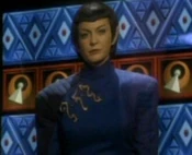 Vulcan kapitein (DS9: "Vortex")