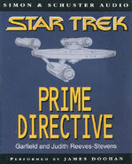 Prime Directive audiobook cover, UK cassette edition