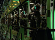 All seven Borg aboard a Borg cube Played by unknown performers