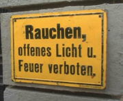 German sign