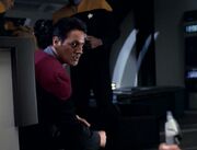 Chakotay verhandelt mit Neelix