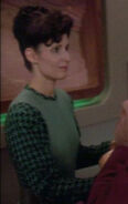 Played by an unknown actress (TNG: "Lessons")