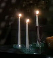 Three candles