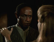 Tuvok with bruises