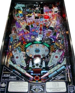 Star Trek: TNG pinball playfield