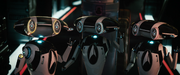 DOT-23s doing a Vulcan Salute