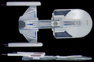 Excelsior-class study model, a direction not taken…