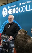Eaglemoss' Ben Robinson giving away ships at a 2019 con