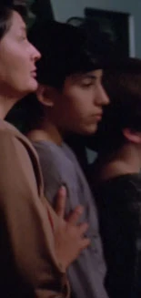 In the transporter room Played by an unknown actor (TNG: "11001001")