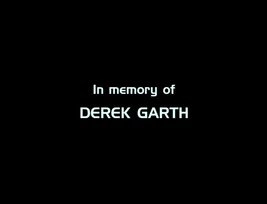 The title card dedicated to him