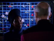 Guinan in einer alternativen Zeitlinie