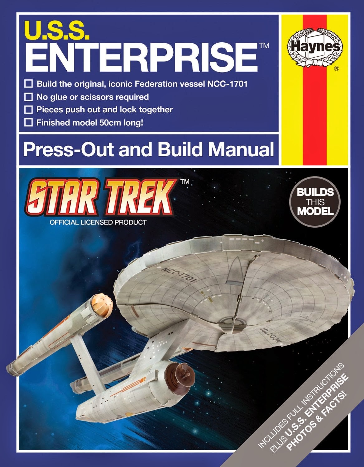 Alpha Memory USS and | Manual | Build Haynes Press-Out Enterprise Fandom
