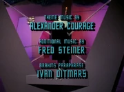 Ditmars' Nennung im Abspann der Episode.