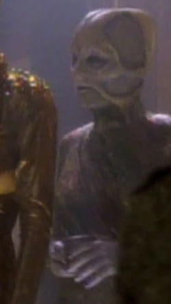 The alien visiting Quark's...