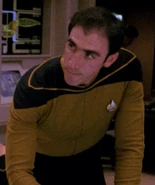 Assistant engineer, 2366.jpg (167 KB) Starfleet engineer TNG: "Tin Man", "Transfigurations" (uncredited)