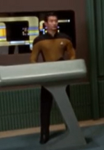 Enterprise-D male transporter chief, 2369